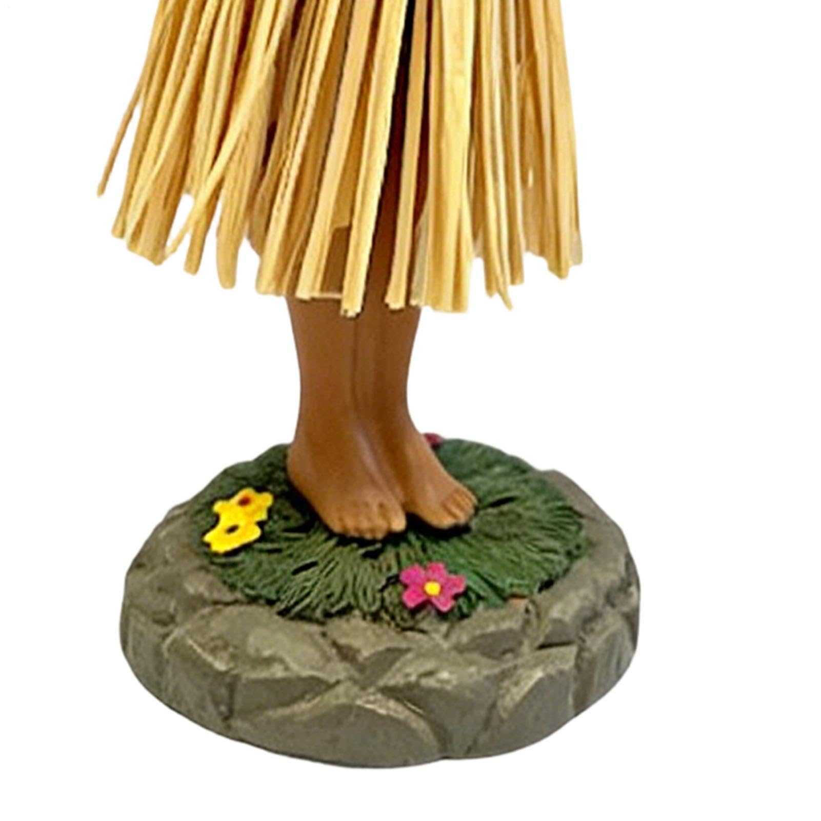 Ballerina Hawaiana per Cruscotto Auto Interni Figura Decorativa Console Centrale