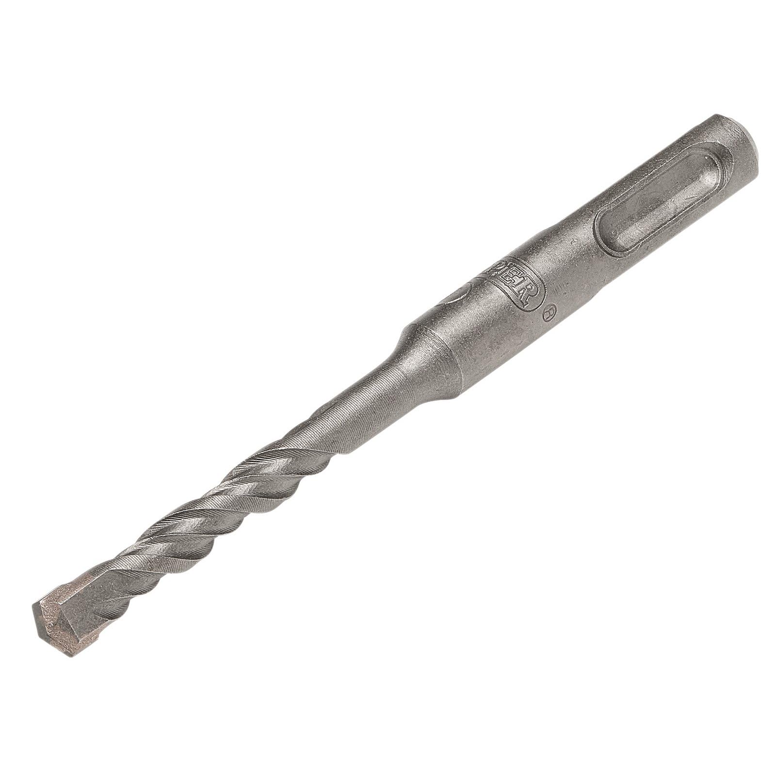 Draper SDS Plus Drill Bit, 7.0 x 110mm - 13640 - Tungsten Carbide Tip, Double Flute, for Concrete Masonry, Brick, Stone, Granite
