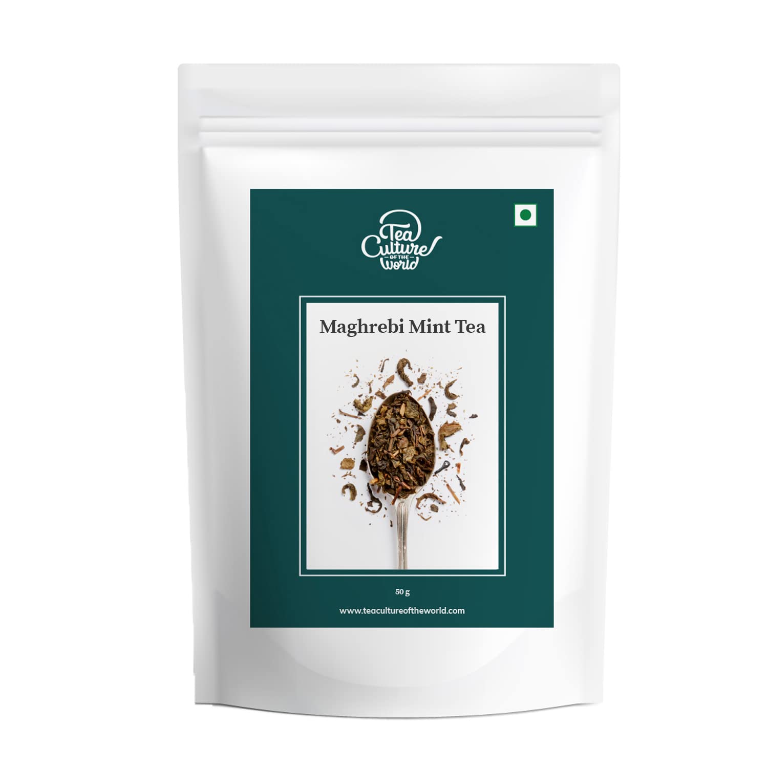 Sponsored Ad - Moroccan Mint Green Tea | Refreshing & Re Energizing With Peppermint | Loose Leaf - Enjoy Hot or Cold (50 Gm)