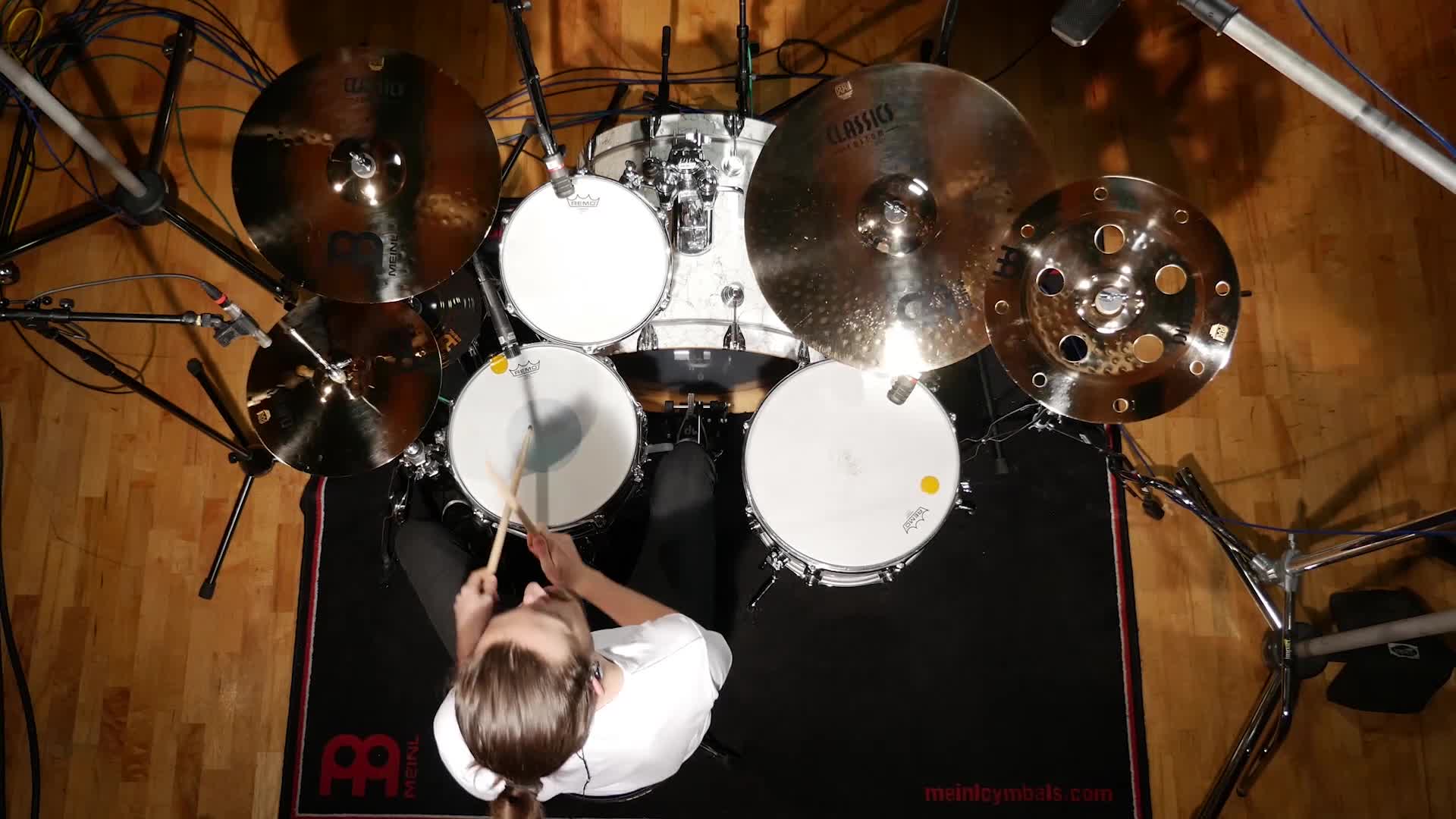 Piatto China Trash Meinl 16 Pollici - Classics Custom Brilliant, Bronzo B12, Finitura Lucida, Made In Germany