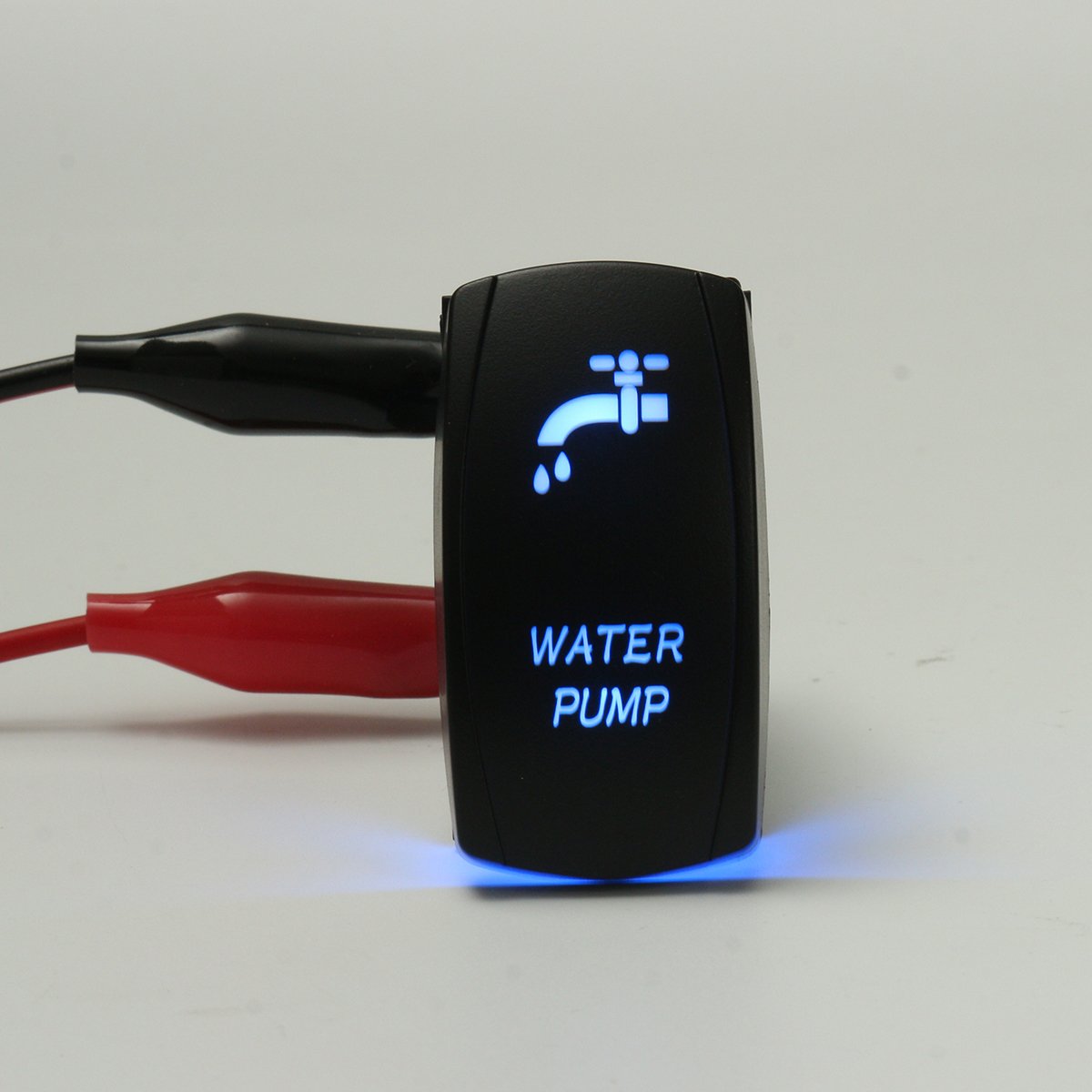 Interruttore A Dondolo LED Stark 5 Pin 20A 12V Orizzontale ON/OFF - Nero - Foto 3