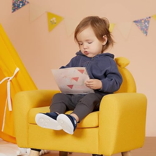 Vista 2 de Tenis antideslizantes para los primeros pasos, bebés, niños y niñas de 6, 9, 12, 18 y 24 meses