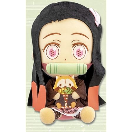 Amazon 竈門禰豆子 ラスカル 鬼滅の刃 ラスカル コラボ Big ぬいぐるみ Vol 1 ねずこ ねづこ ぬいぐるみ おもちゃ
