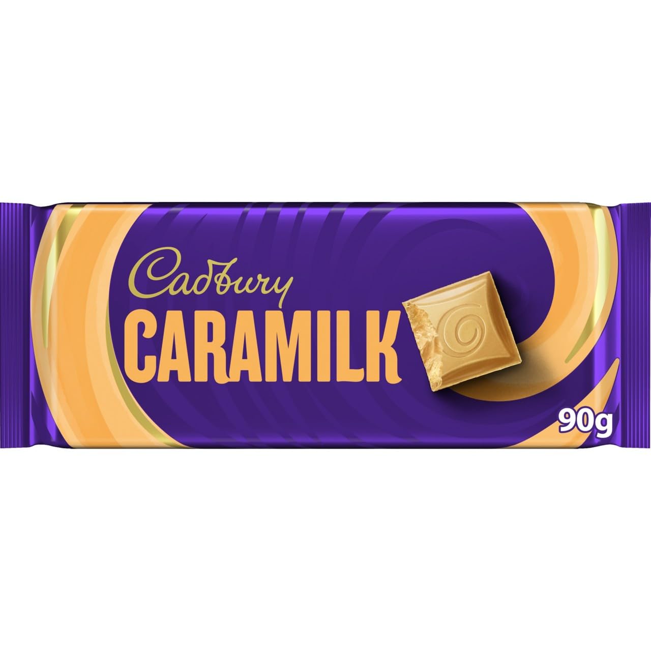 Cadbury Caramilk Golden Caramel Chocolate, 90 g Bar (Pack of 1)