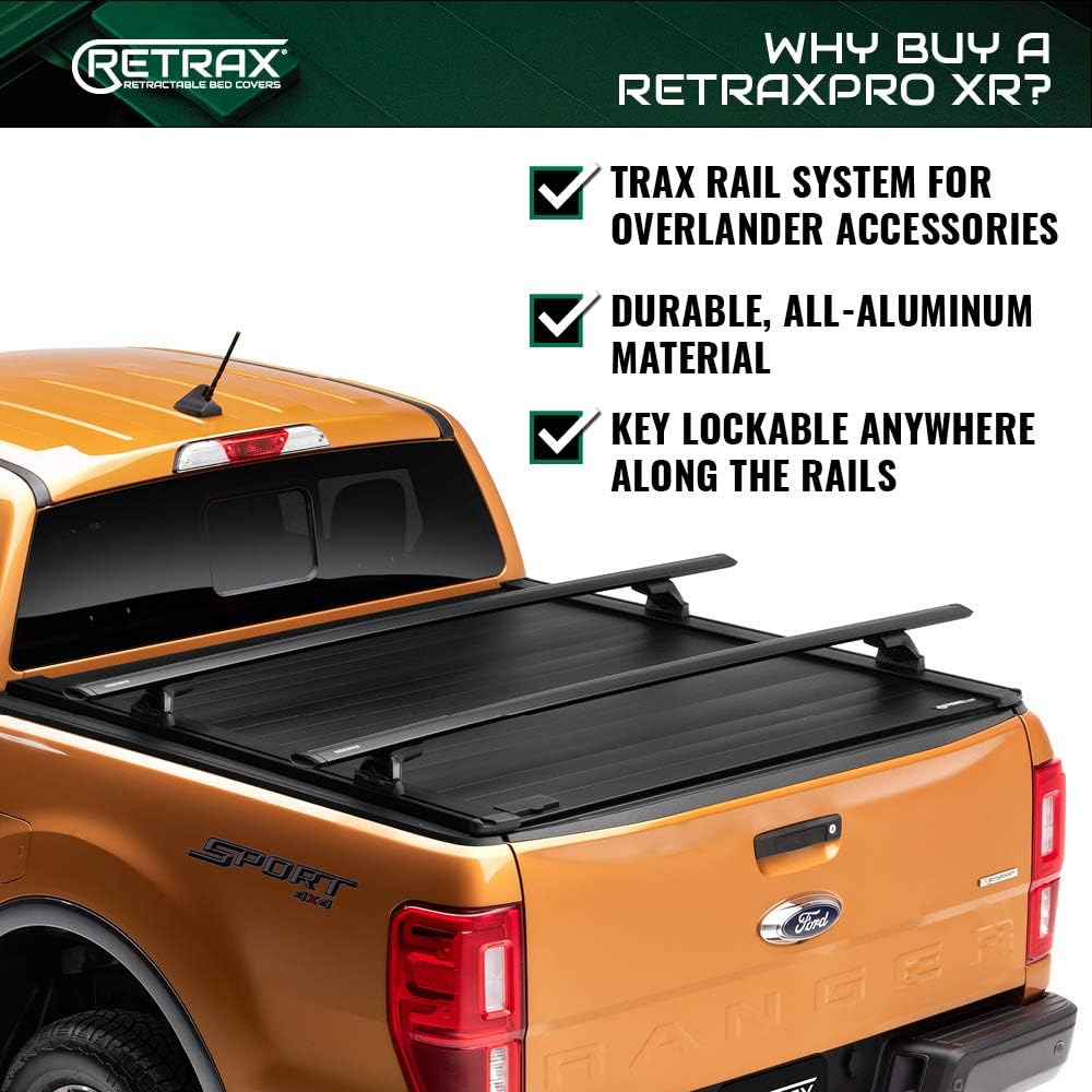Diagram showing features of RetraxPRO XR cover