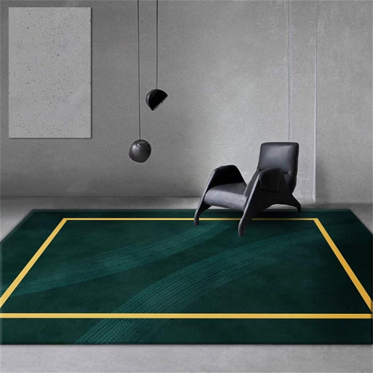 Tapis de chambre moderne lavable pour éliminer la poussière au sol 40x60
