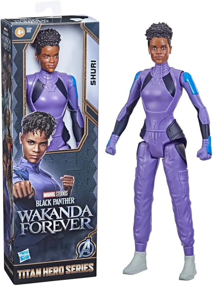 Avatar 3: Fire & Ash - The Biggest Cinematic Event of the Year! 7 Spider-Man Marvel Studios Black Panther: Wakanda Forever Titan Hero Series Shuri Toy, 12-Inch-Scale Action Figure, Marvel Toys Kids Ages 4 and Up