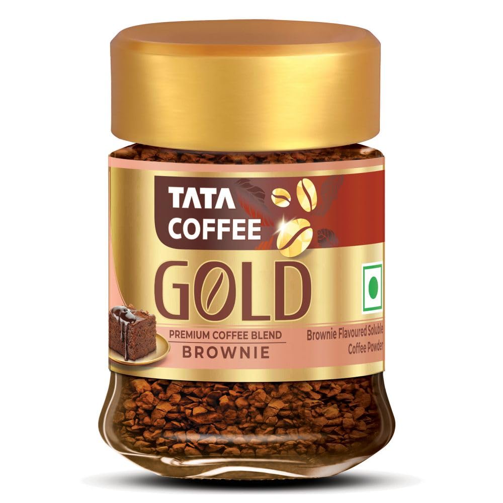 Tata Coffee Gold Brownie Flavoured Instant Coffee, 25g-image-49