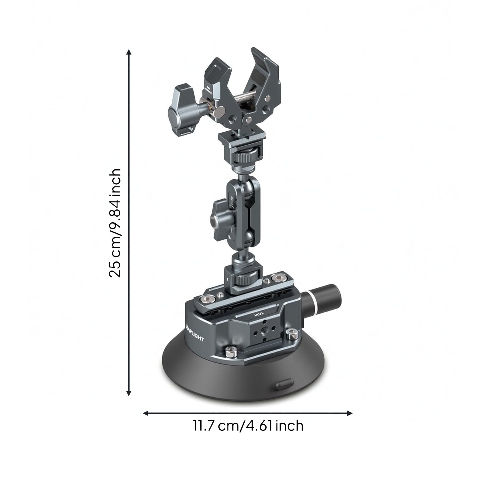 Soporte de Cámara para Vehículo de Succión de Tablero de Parabrisas Brazo Articulado de Aleación Ajustable Adecuado para, Style to 3