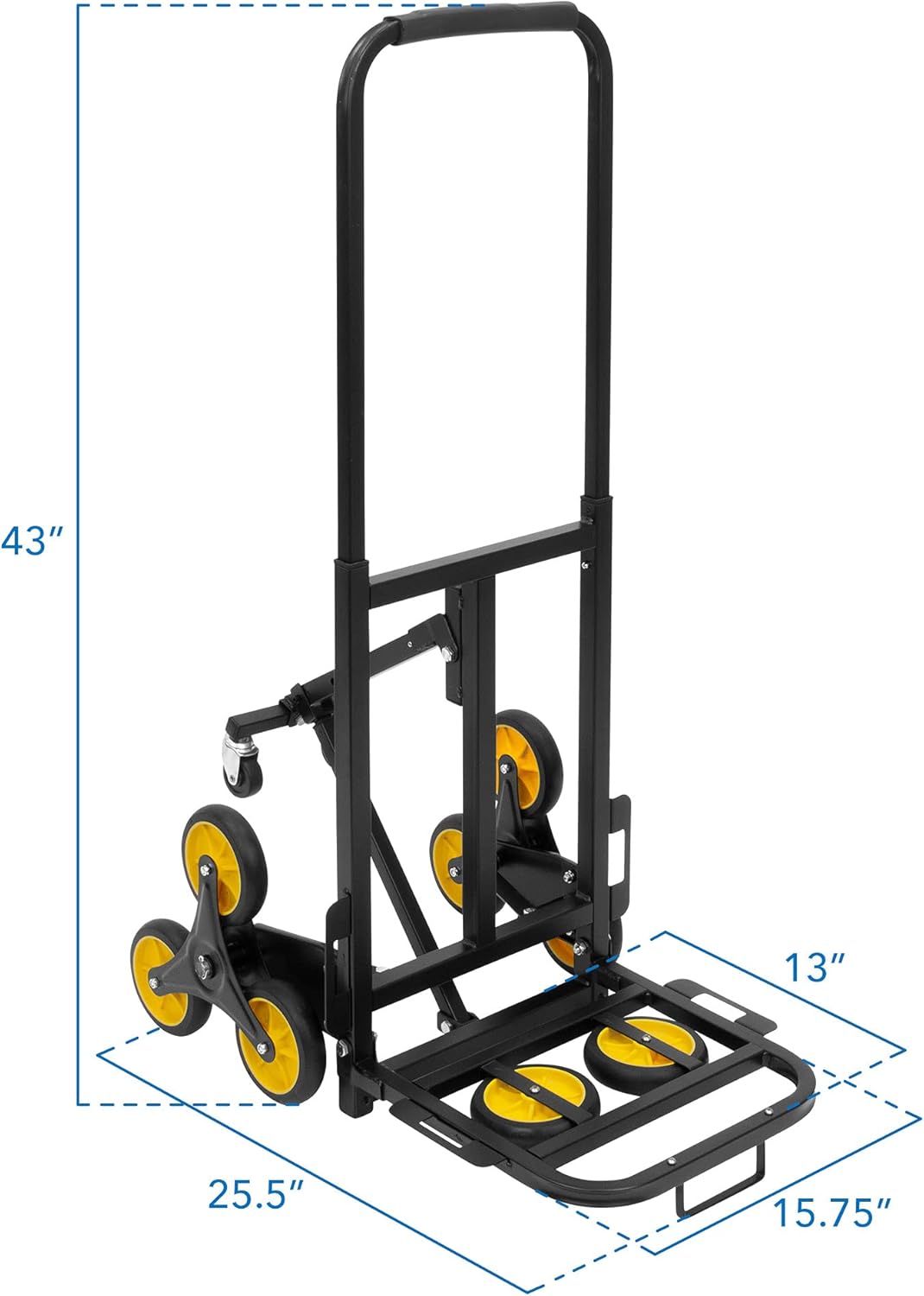 MountIt! Stair Climbing Dolly 3 Wheel Stair Ubuy USA
