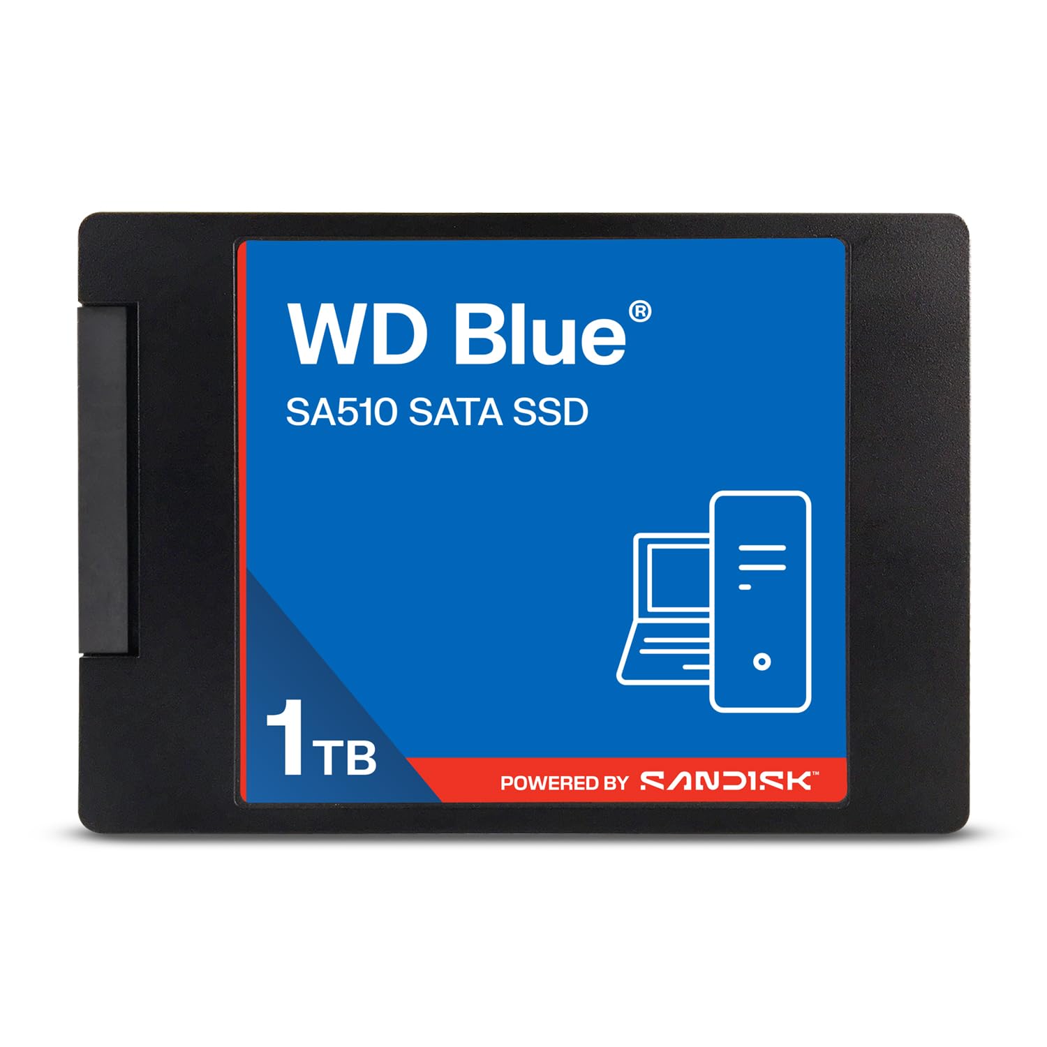 【ほぼ新品】WD Blue SA510 1TB SATA SSD WD Blue SA510 2.5”/7mm SATA SSD 1TB (Up to 560MB/s sequential read