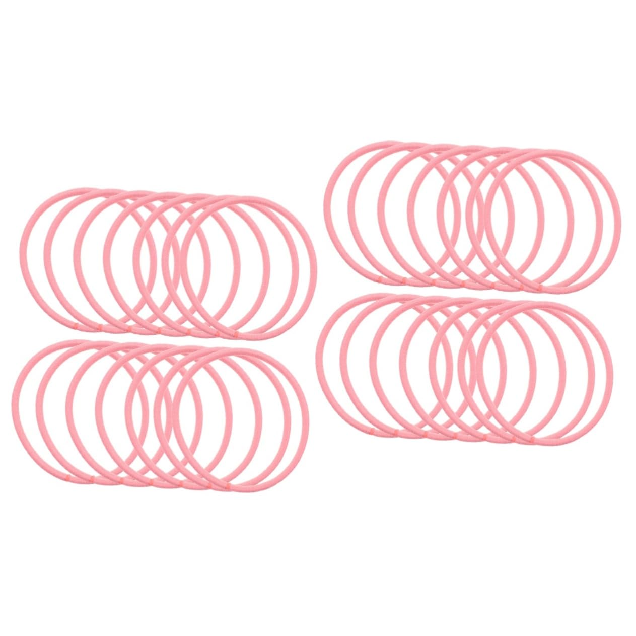 200pcs Thin Rubber Hair Bands Elastic Ties for Boys and Girls Soft Stretchy Hair Ties for for Daily Wear and Special Occasions