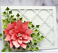 Vista 37 de Plantillas de corte con marco de fondo 3D, plantillas metálicas para álbumes de recortes, herramientas de manualidades DIY, plantilla de repujado