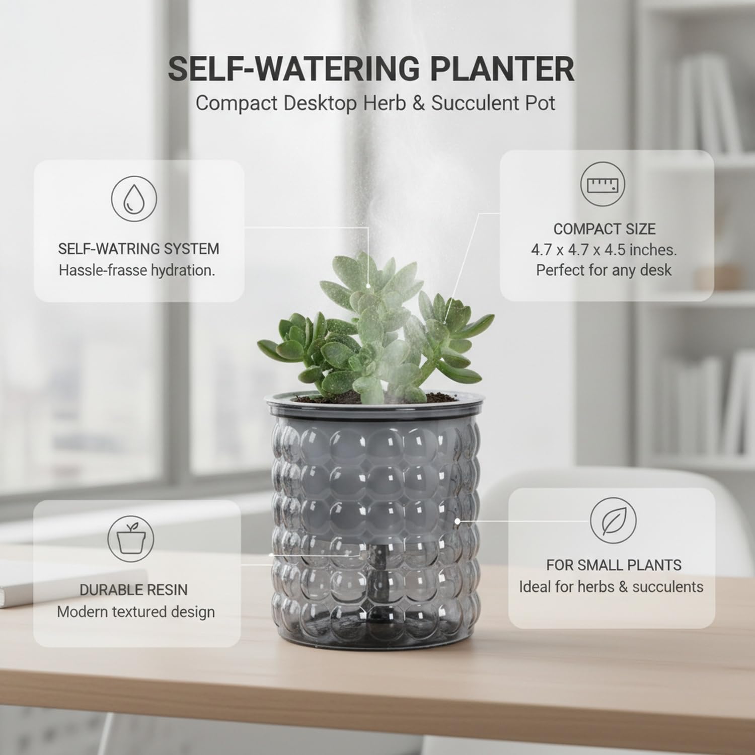 Vaso Autoirrigante