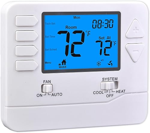 Suuwer 5-1-1 Day Programmable Thermostats for Home