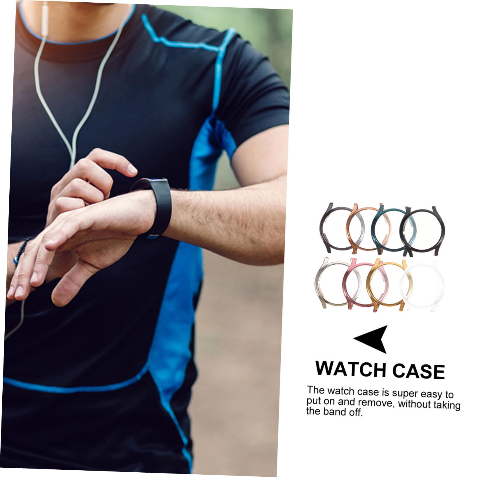 Housoutil obudowa samsunga Etui do smartwatcha Pokrowiec na zegarek inteligentne zegarki ochraniacz na zegarek praktyczne etui na smartwatch etui na smartwatch do zegarka elastyczne
