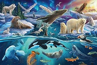 Comprar Schmidt Spiele 56484 Animales en el Ártico, Puzzle Infantil de 150 Piezas, Estampado, Multicolor