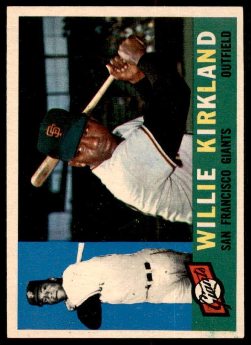 Willie Kirkland Card 1960 Topps #172 - Slabbed Baseball Cards
