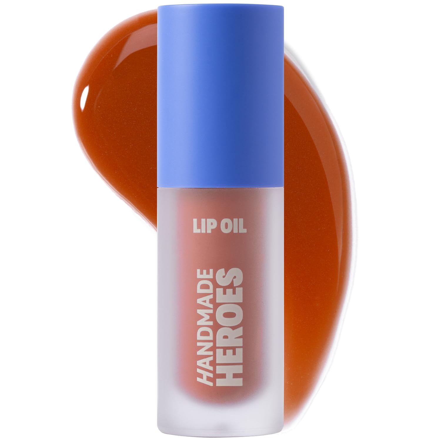 Handmade Heroes 100 Natural Vegan Lip Oil with Squalane Non-Sticky Lip Gloss Moisturizing Shiny Nourishing Korean Lip Gloss