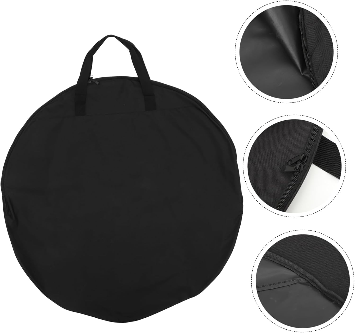 Toddmomy Bike Wheel Holder Bag for Road Mountain Capacity Lightweight Design Scratch Wear-resistant for Storage during Rides