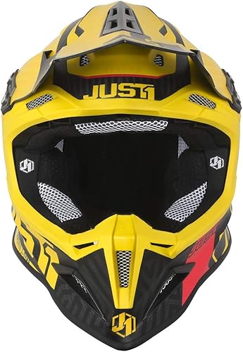 Miniatura 8 de JUST 1 J12 Syncro - Casco de moto de motocross de fibra de carbono MX Off-Road