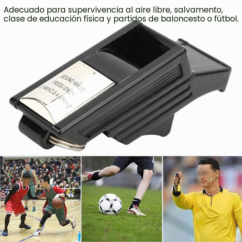 Akozon Silbatos, Fox 40 Sonik, Mejor Silbato de árbitro, Fox 40 Silbato, S Baloncesto Entrenamiento Deportivo Árbitro Silbato Camping Supervivencia Emergencia Salvavidas W