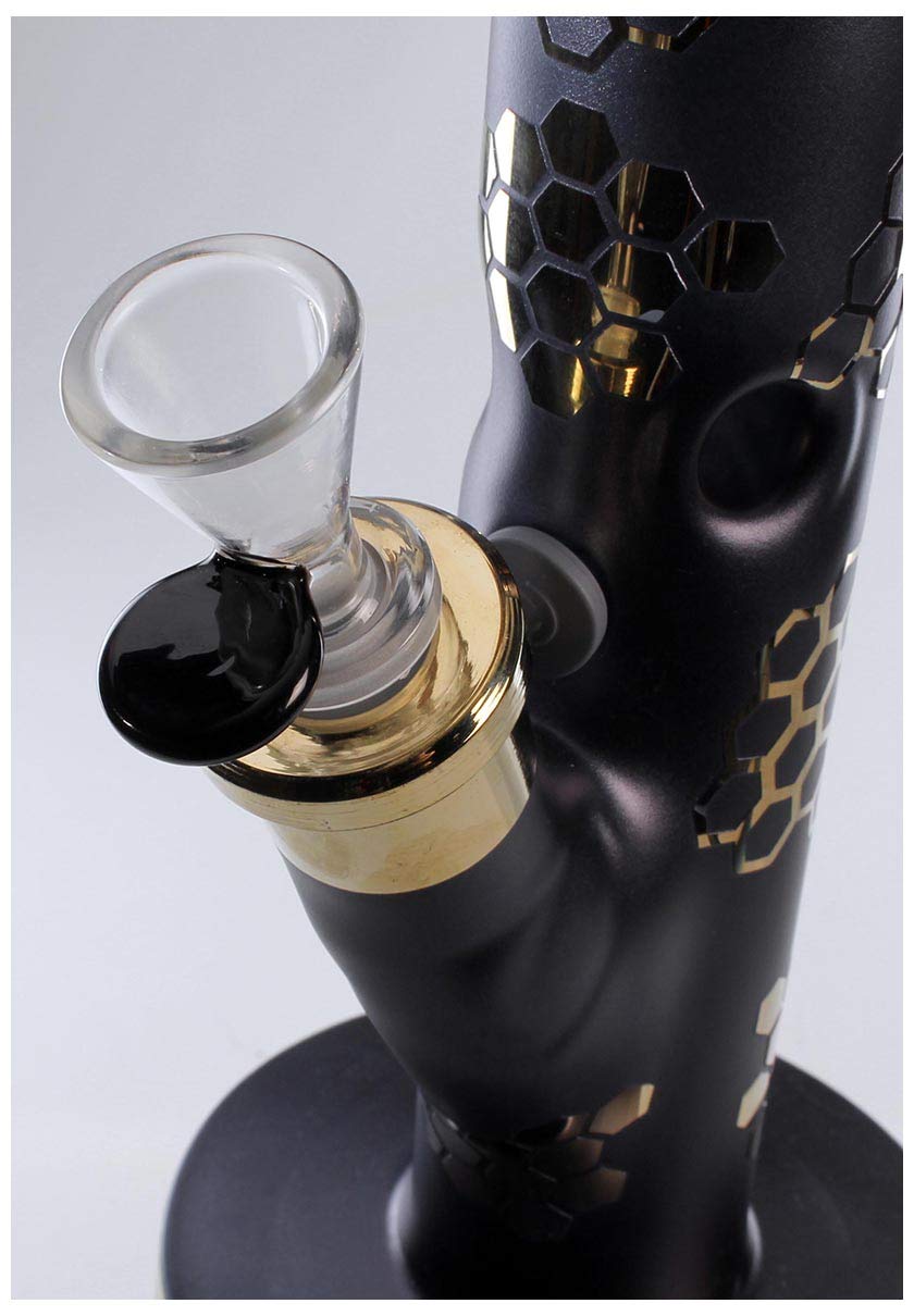 Blaze Icebong Glasbong goldmetallic/anthrazit matt