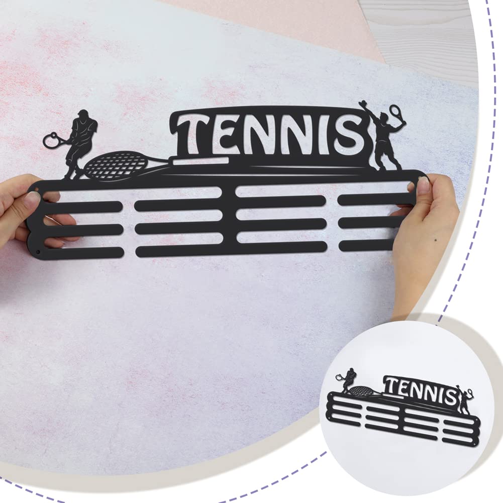 SUPERDANT Tennis Medal Hanger Display Rack Wall Mount Ribbon Holder Iron Hooks