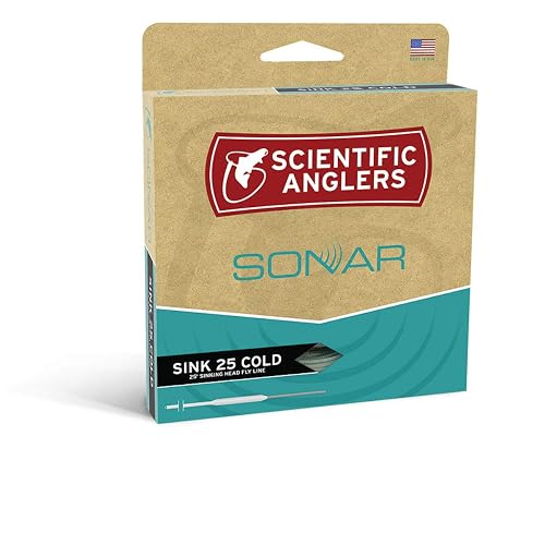Scientific Anglers Sonar Sink 25 Cold Fly Fishing Line, Sinking