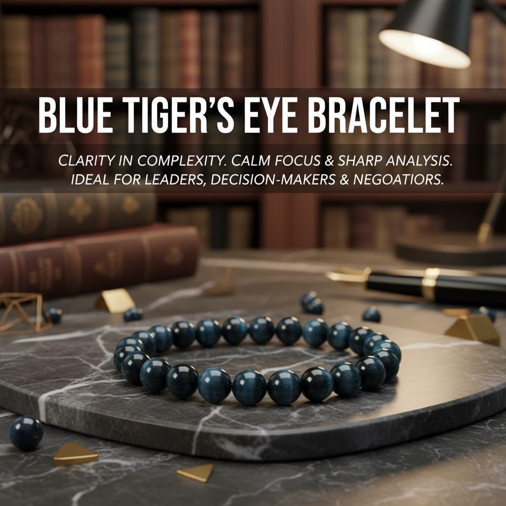 The Vida Handmade AAA+ Quality Crystal Stretch Elastic Bracelet - Nature Gemstone-8mm - Jewelry Gift - Holiday Gift - For Women & Men - Image 4