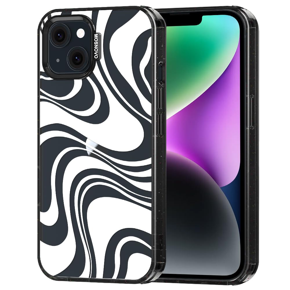 MOSNOVO Case for iPhone 13 / iPhone 14, [10ft 4X Military-Grade Drop Protection] Durable & Shockproof Phone Case Cover Design for iPhone 13 / iPhone