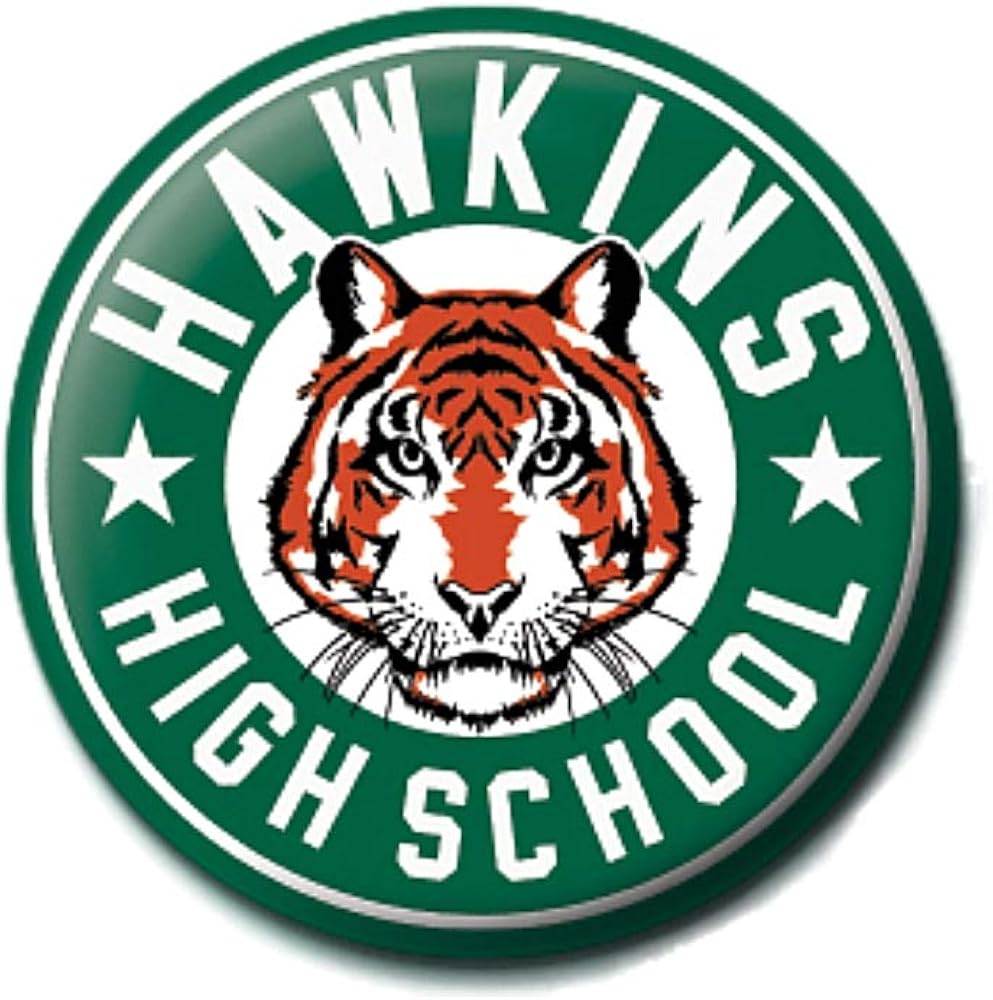 Pritties Accessories Echte Stranger Things Hawkins High School Taste 