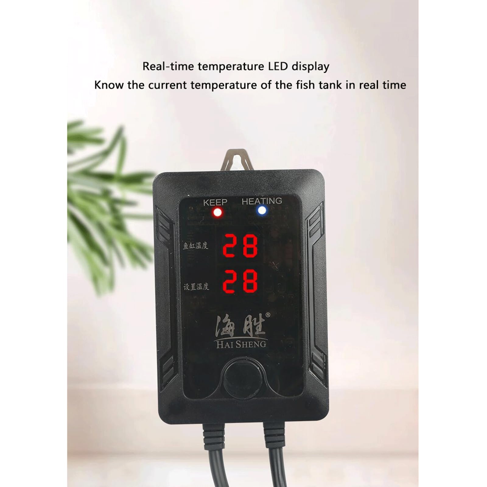 Riscaldatore Automatico a Prova di Esplosione con Inverter Intelligente ad Alta Potenza per Acquario Riscaldatore Automatico a Temperatura costante, 1500 W (1000 W)