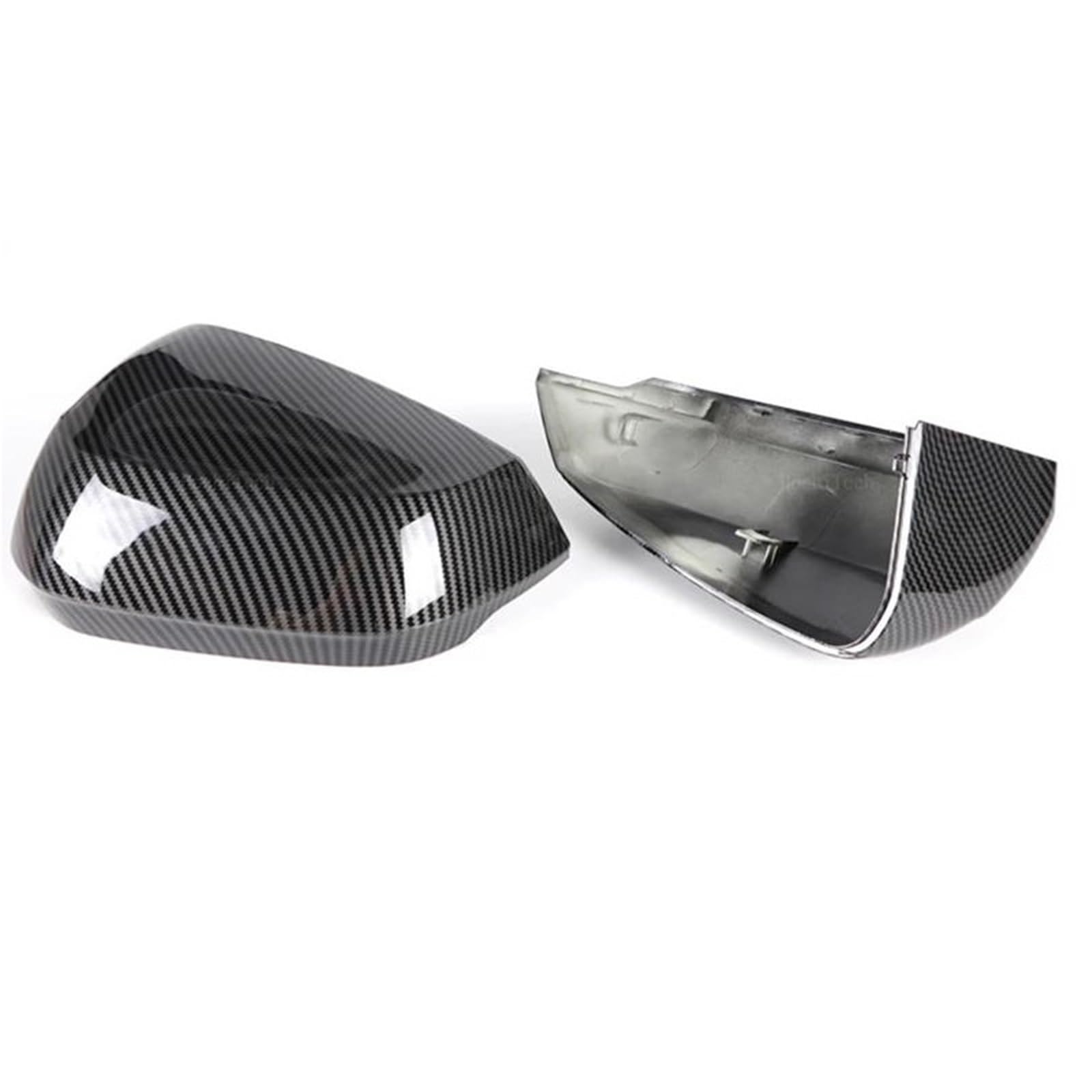 Carcasa 2 Carcasas Exteriores Para Retrovisores De Coche Para Q2, Q3, F3 (2017-2021) Carcasa De Repuesto Para Retrovisor Lateral En Negro Brillante Cubierta del retrovisor