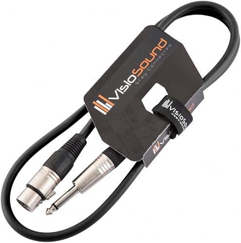 XLR 3-Polig Weiblich Buchse auf 6 3mm Mono Jack Klinke Mikrofon
Signalkabel Farben Schwarz : DJ- und VJ-Equipment XLR 3-Polig Weiblich Buchse auf 6 3mm Mono Jack Klinke Mikrofon
Signalkabel Farben Schwarz : DJ- und VJ-Equipment