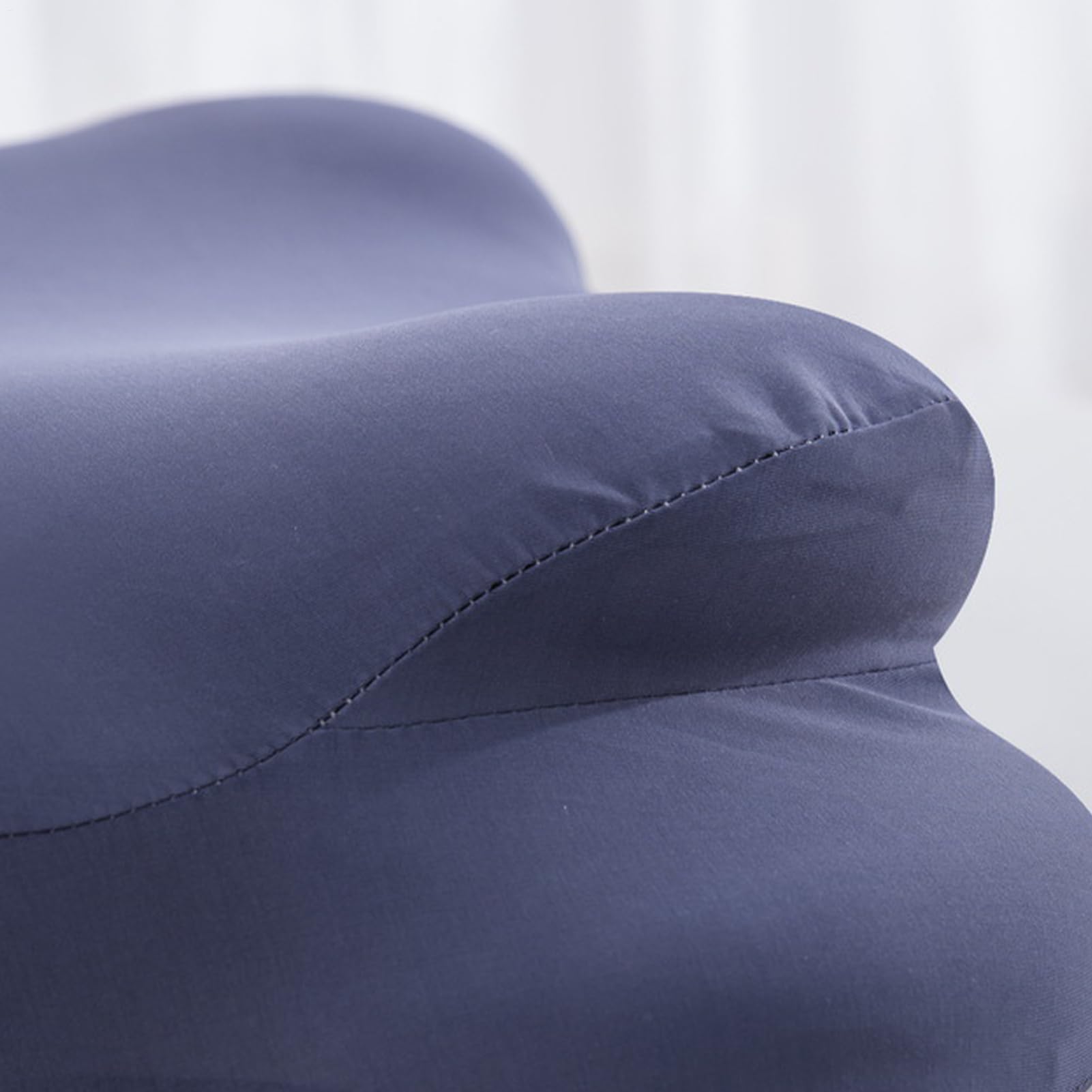 Almohadas Viscoelásticas Diseño Ergonómico en Forma de para Confort y | Almohada para Dormir de Lado Diario en Cama, Lectura, Viaje, Camping, Oficina y Siesta
