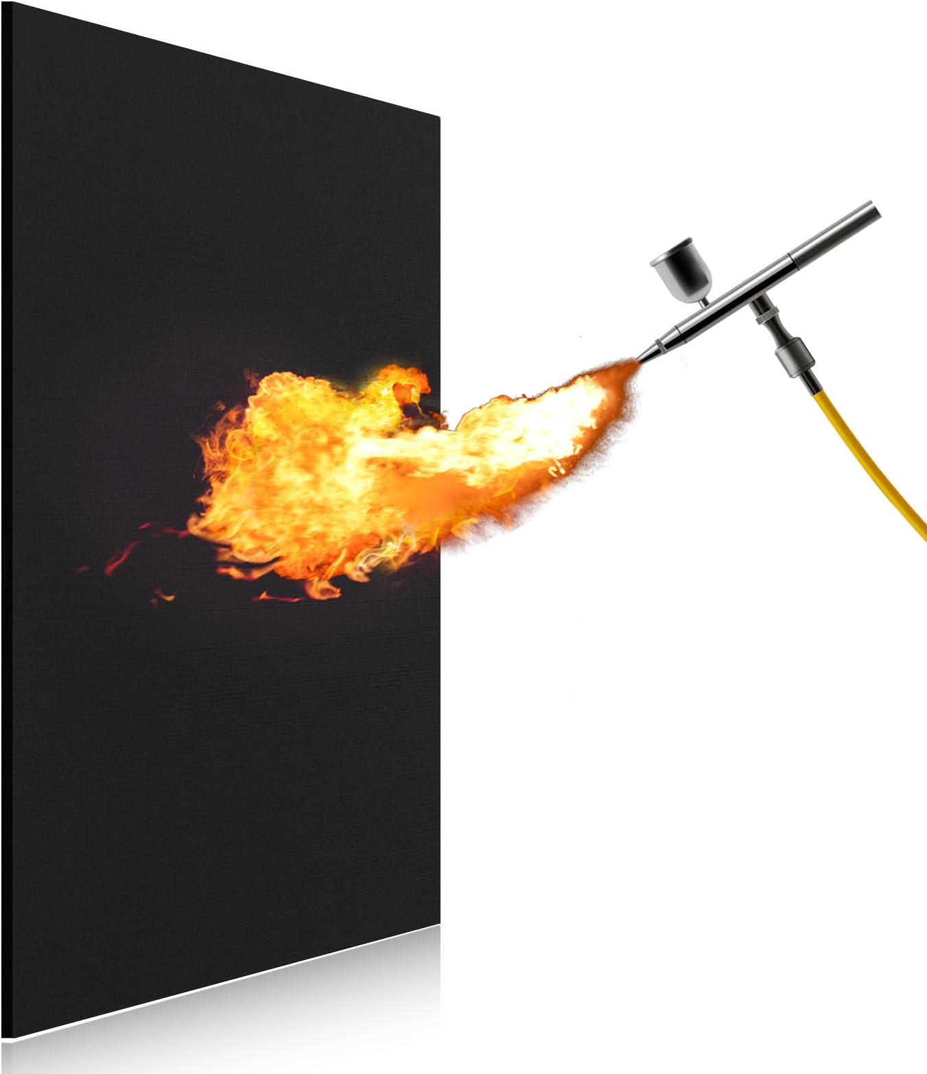 FLASLD Welding Blanket Fireproof Mat Heat Resistant Material Up to 1800°F Flame Retardant Fabric Carbon Felt for Grill Stove Pit Soldering Welders Plumbers (9×12 inch)