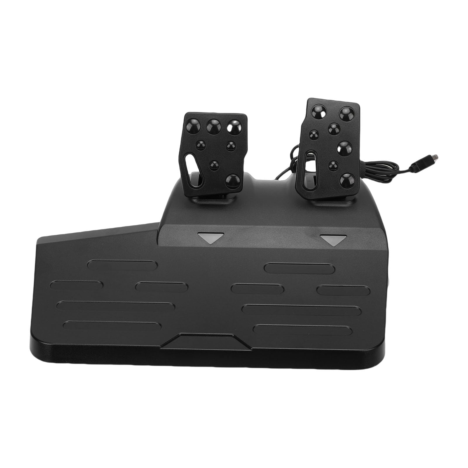 Fabater Driving Force Racing Wheel and Pedal Set, Volante Ajustable de 11 Pulgadas para Consola de Juegos, PC, Accesorio de Escritorio Estable