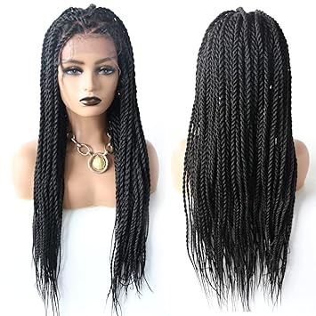 Natural looking braided wigs Clearance
