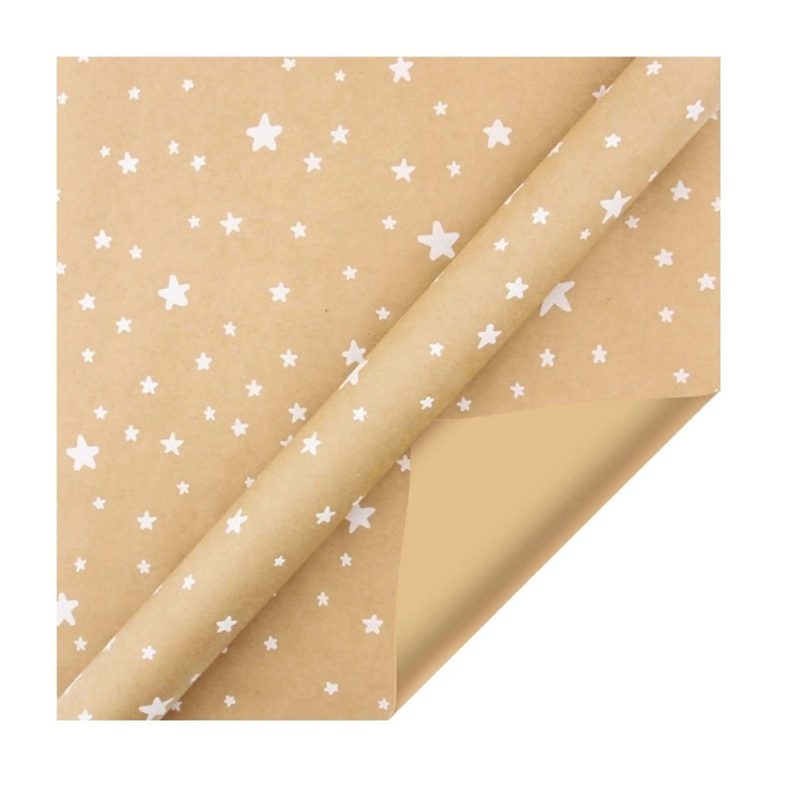 Modello di carta da regalo per Carta Alimentare | Carta artigianale retrò Fiori Carta da regalo Scatola regalo di compleanno for matrimonio(Brown-E)