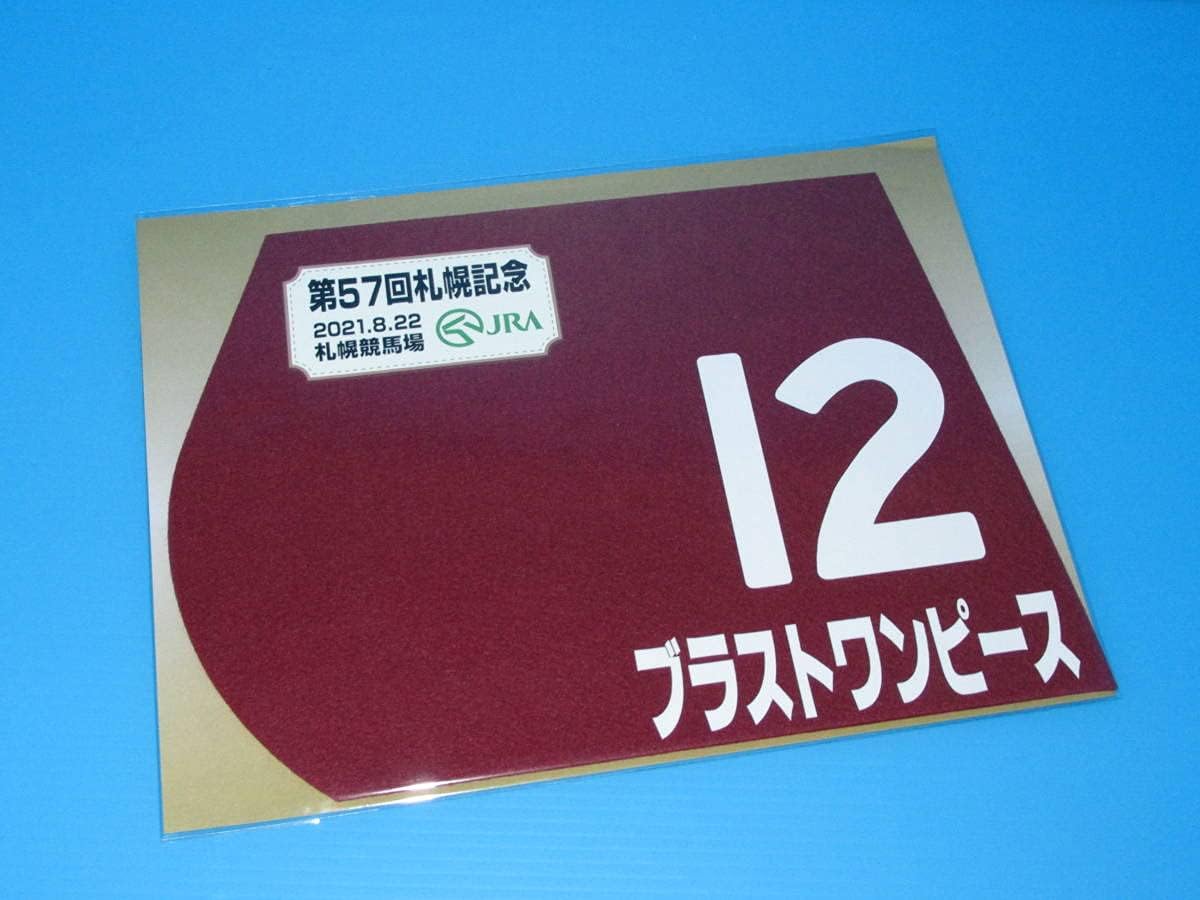 Amazon 第57回 札幌記念 G 出走馬 ブラストワンピース ミニゼッケン 18 25センチ Jra 札幌競馬場 212 アニメ 萌えグッズ 通販