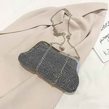 Amazon.co.jp: ZXHStore 豪華な女性のハンドバッグクリスタル