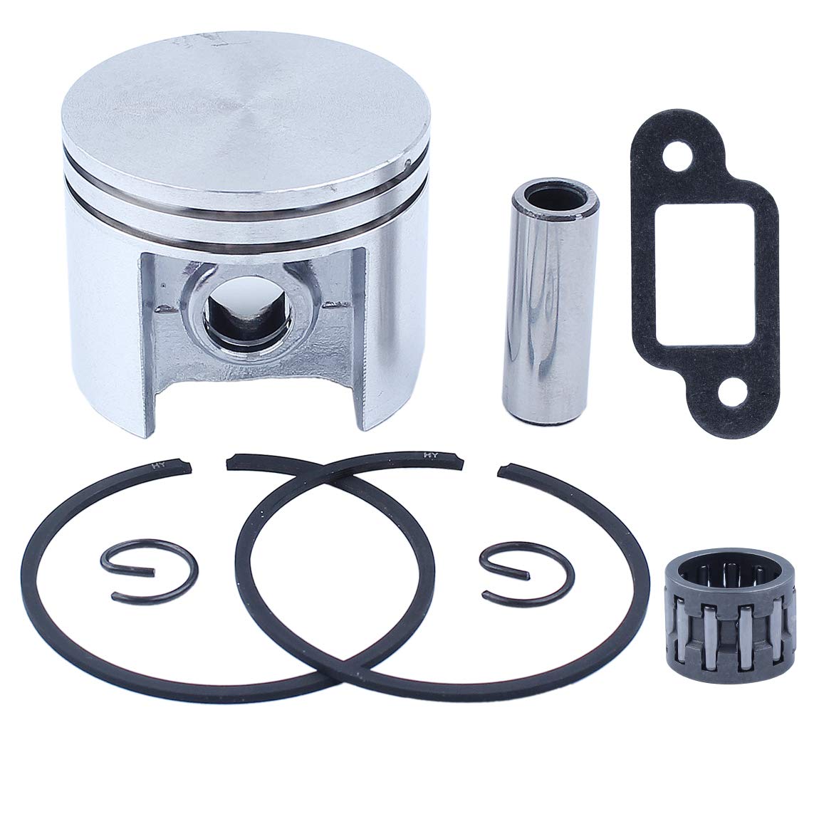 HAISHINE42.5mm Piston Ring Bearing Muffler Gasket Kit for STIHL MS250 MS 250 025 Chainsaw Engine Motor Repalce 1123 030 2000