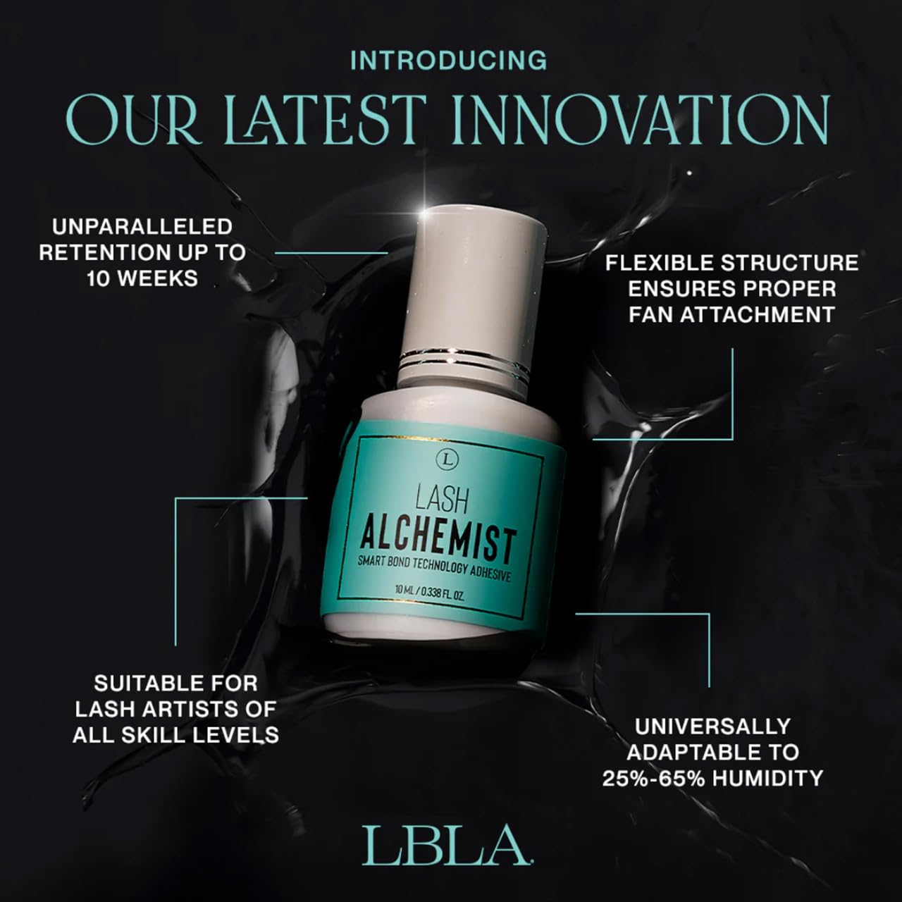 Lashbox LA Alchemist Professional Black Lash Extension Adhesive
