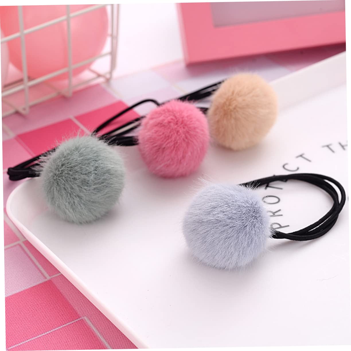 MAGICLULU 5 Sets Haargummis Pferdeschwanzhalter Für Frauen Und Mädchen Elastische Haarbänder Haar-accessoire-set 12 Stück X 5