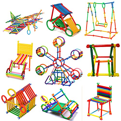 AEXONIZ TOYS Smart Stick Building Blocks Toy Game Set for 3-8 Years Old Kids Boys & Girls,Multi Color,200+ Piece (B09BNNZVWS) Amazon Price History, Amazon Price Tracker
