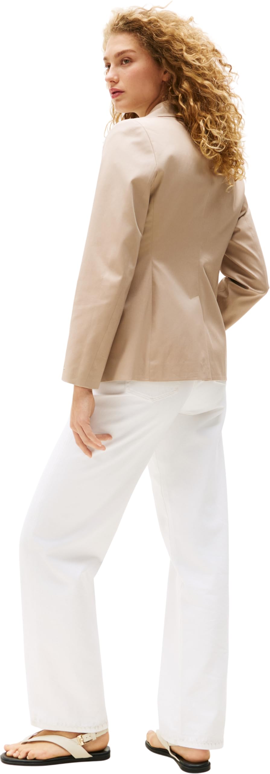 Tommy Hilfiger Preppy GB Cotton Slim Blazer Ww0ww47179 Blazer Mujer (Pack de 1)