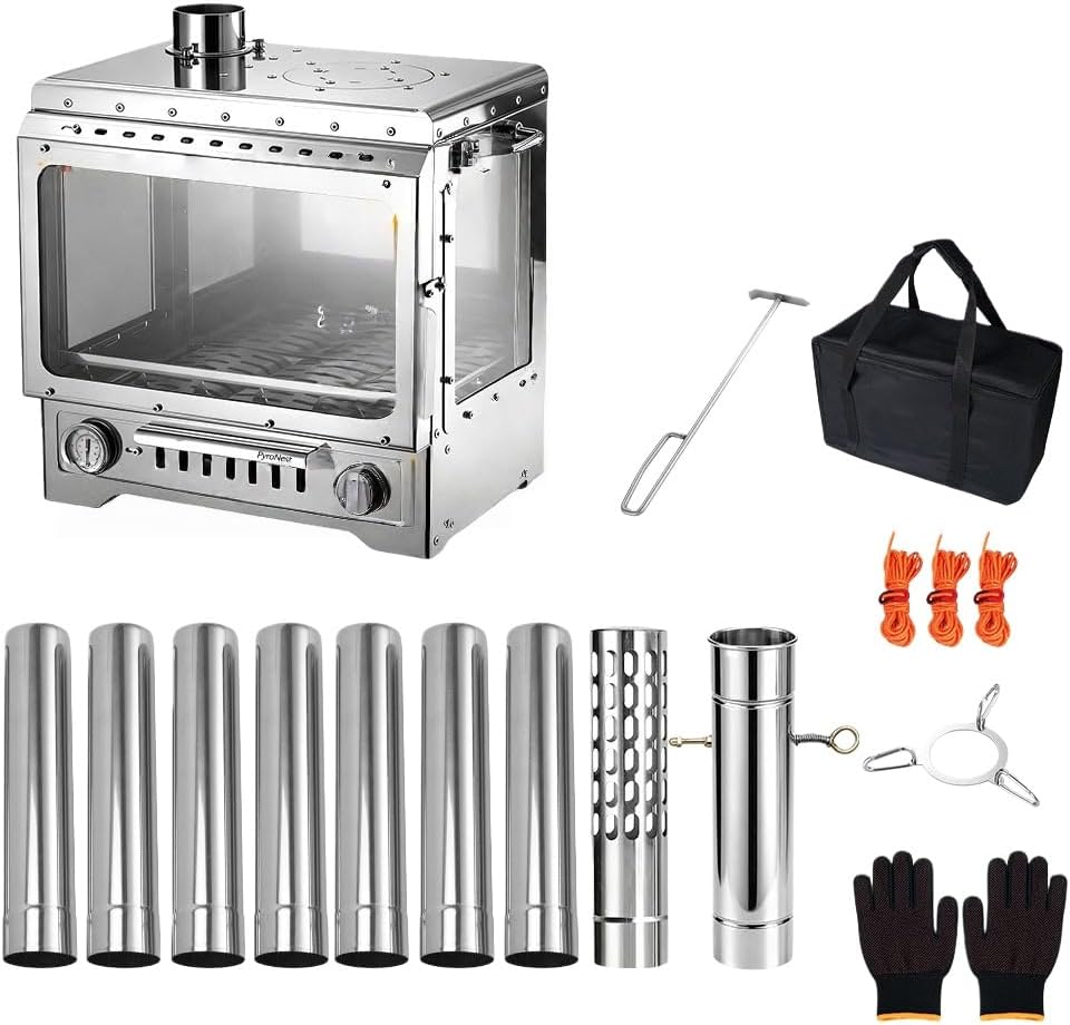 Neer マグマストーブ 薪ストーブ 収納バッグ付 焚き火台 スパーク