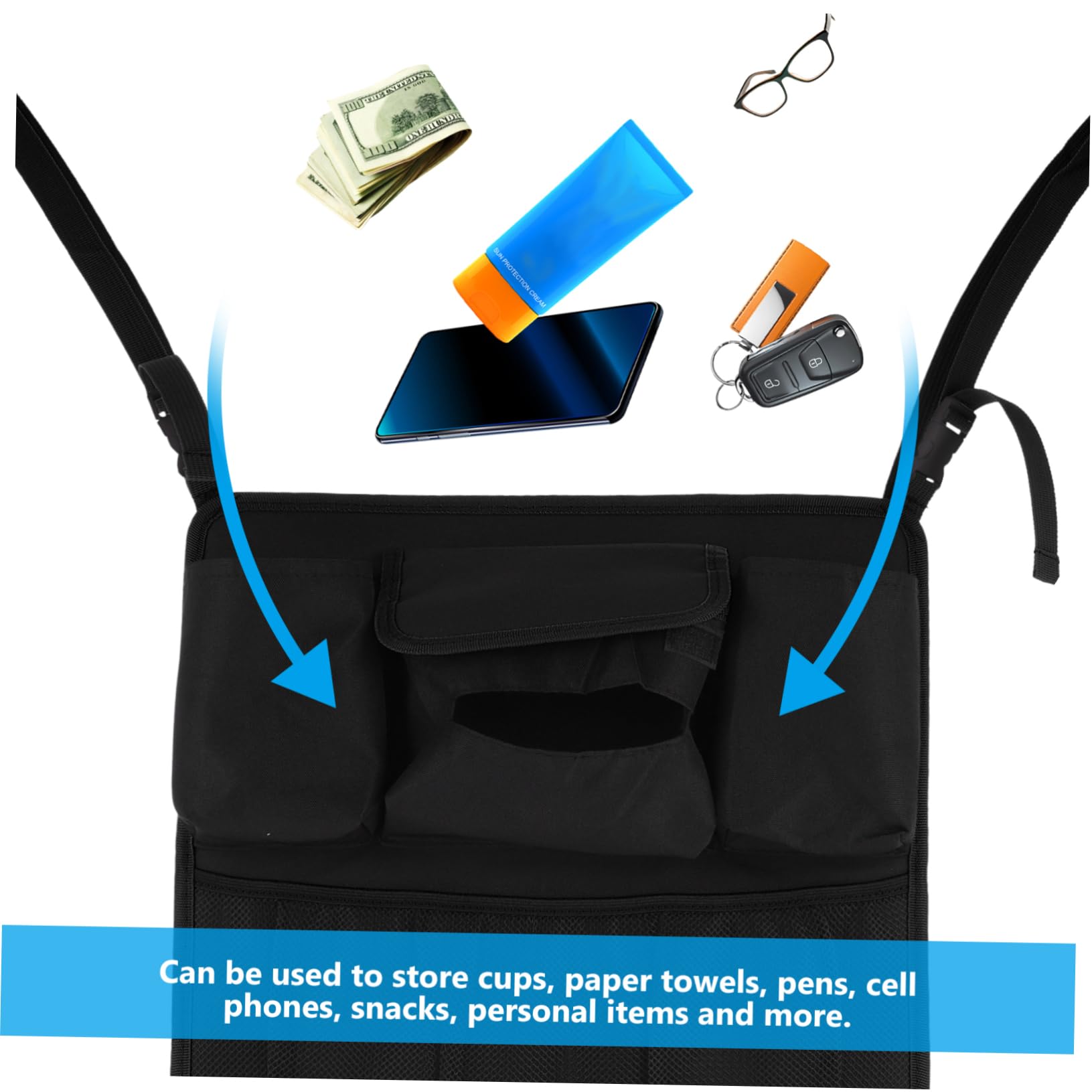 1pezzi Organizer Auto Multifunzionale Oxford Backseat Facile Installare Per Auto Per e Accessori