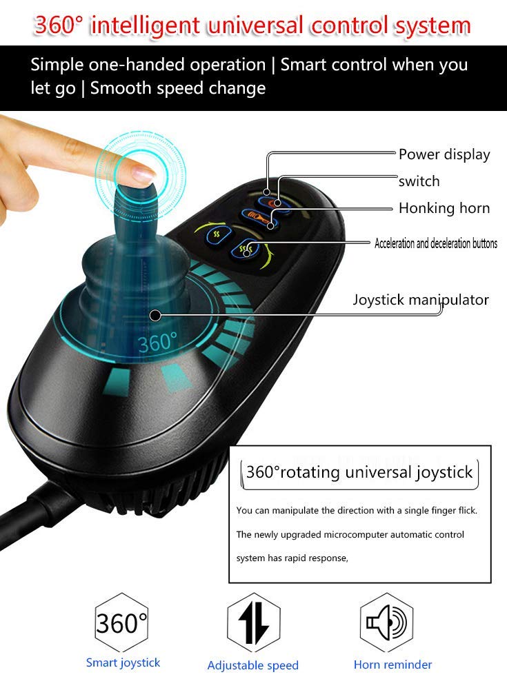 Sedia a rotelle elettrica Super Resistente con batterie al Litio/Extra Potente/Solo 26,50 kg/Prezzo Ridotto Iva/2 Anni di Garanzia Reso Gratuito
